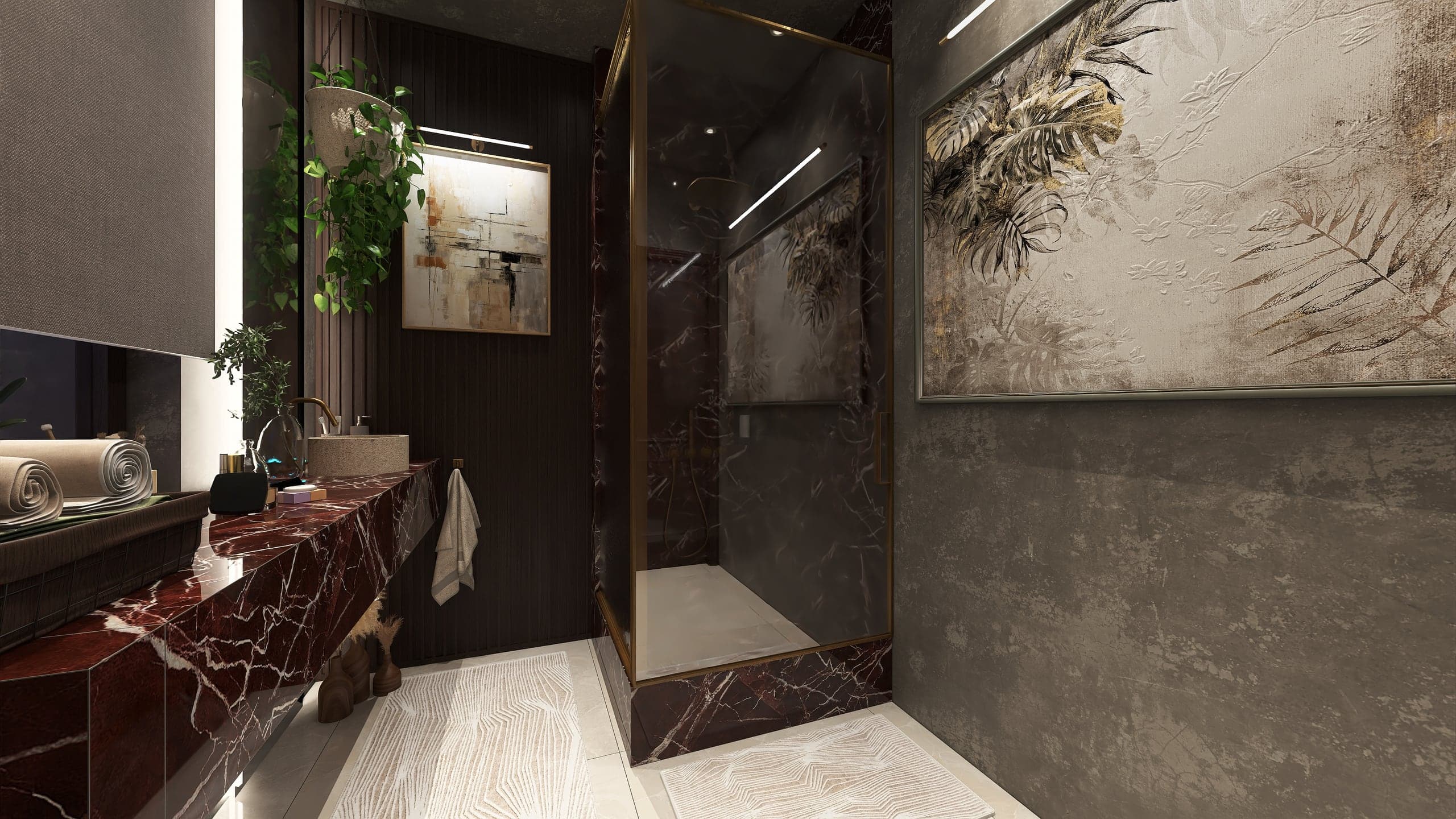 Burgundy Residence – ganzheitliches Düsseldorfer Apartment, Ansicht 1
