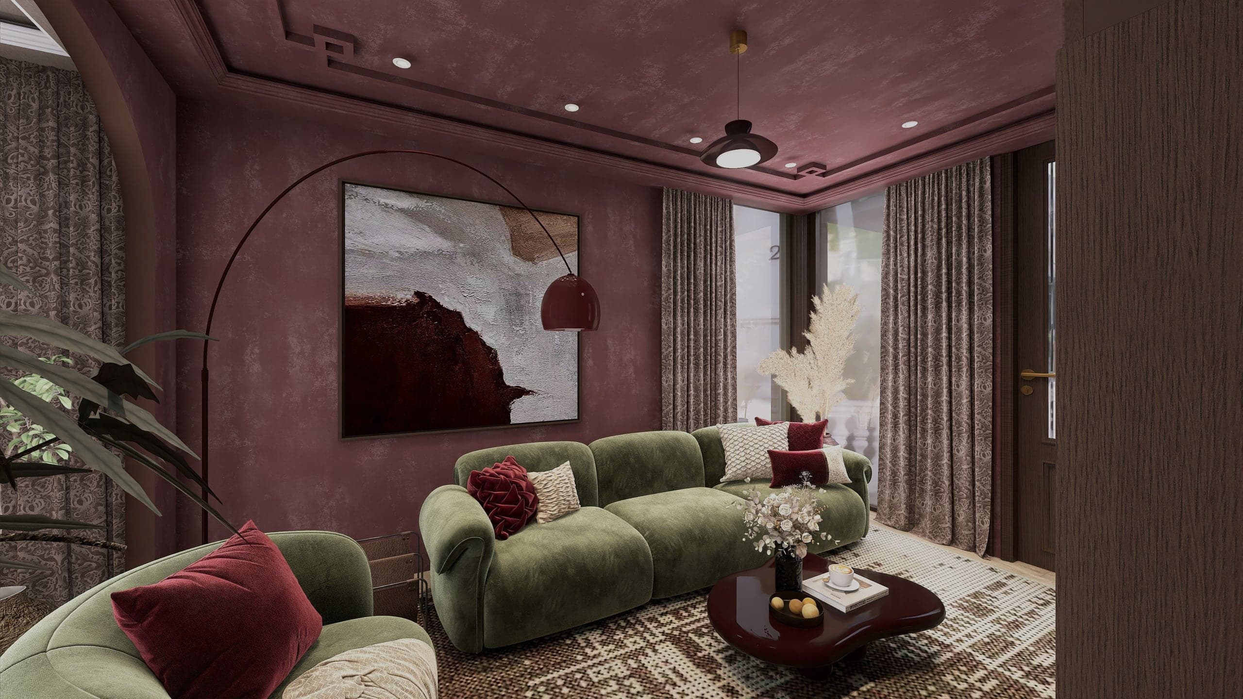 Burgundy Residence – ganzheitliches Düsseldorfer Apartment, Ansicht 6