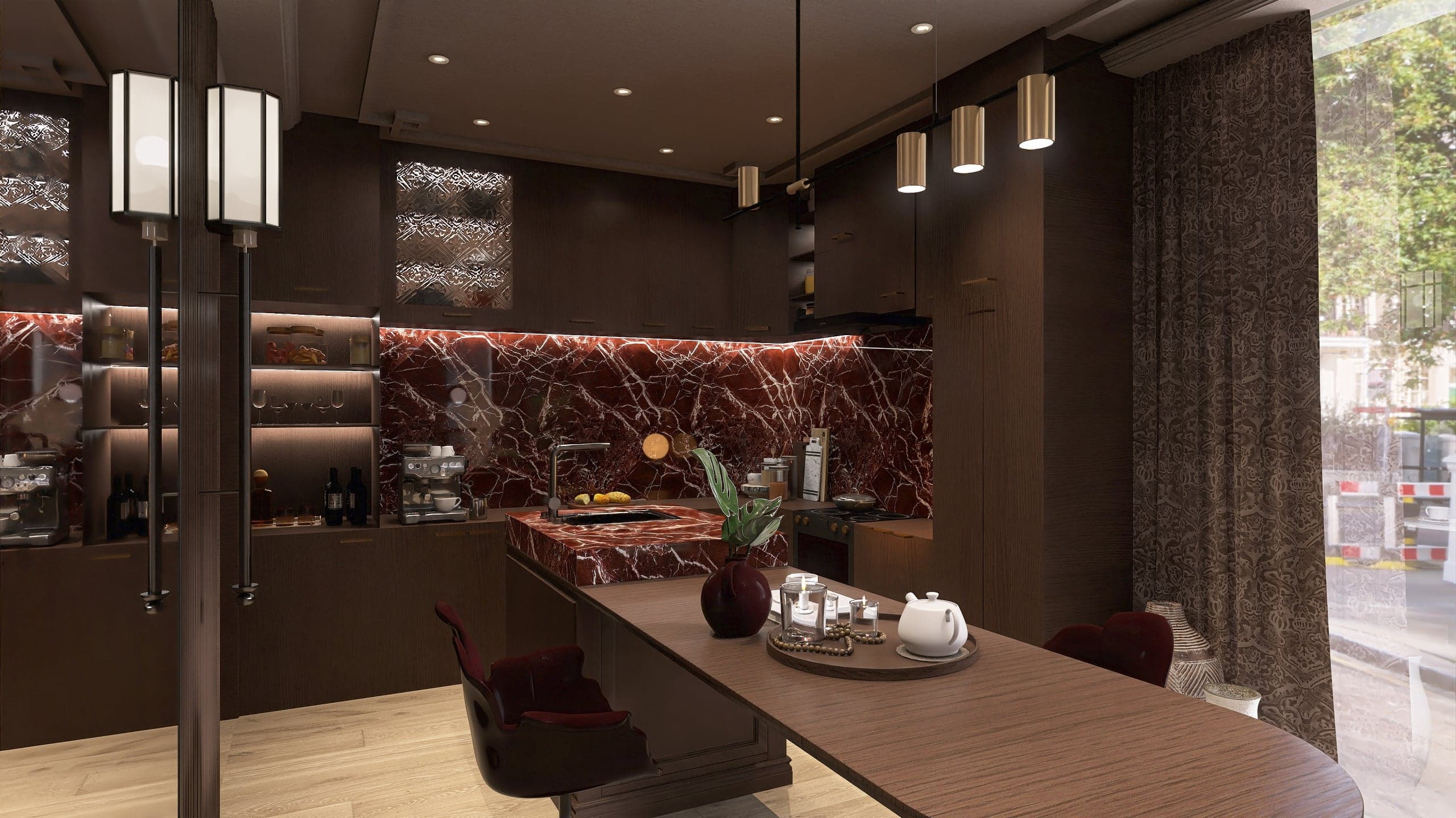 Burgundy Residence – ganzheitliches Düsseldorfer Apartment, Ansicht 9