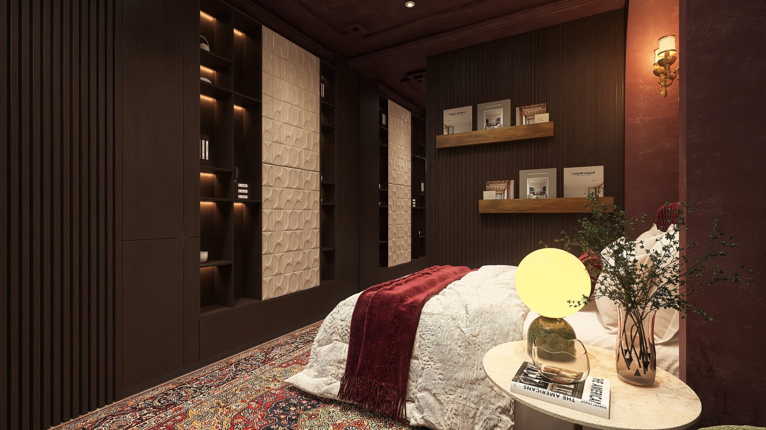 Burgundy Residence – ganzheitliches Düsseldorfer Apartment, Ansicht 13