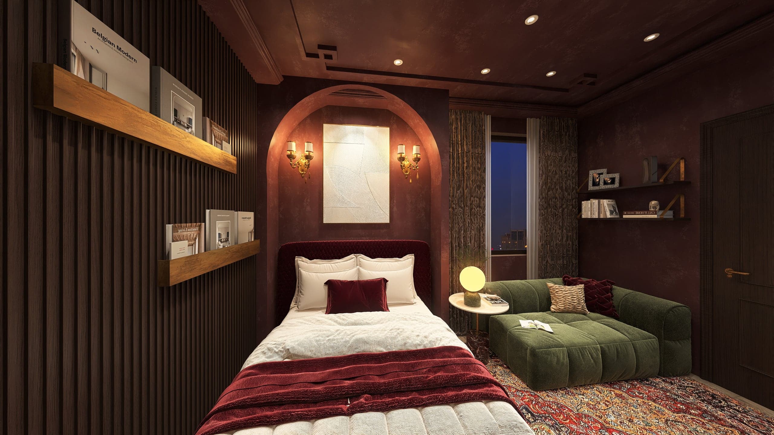 Burgundy Residence – ganzheitliches Düsseldorfer Apartment, Ansicht 16