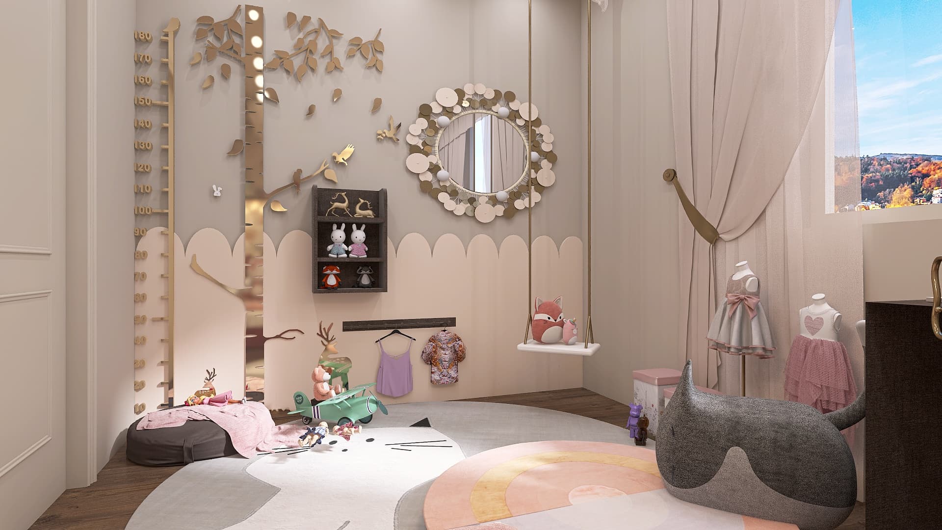 Parisian Dream – romantisches Pariser Kinderzimmer, Ansicht 3