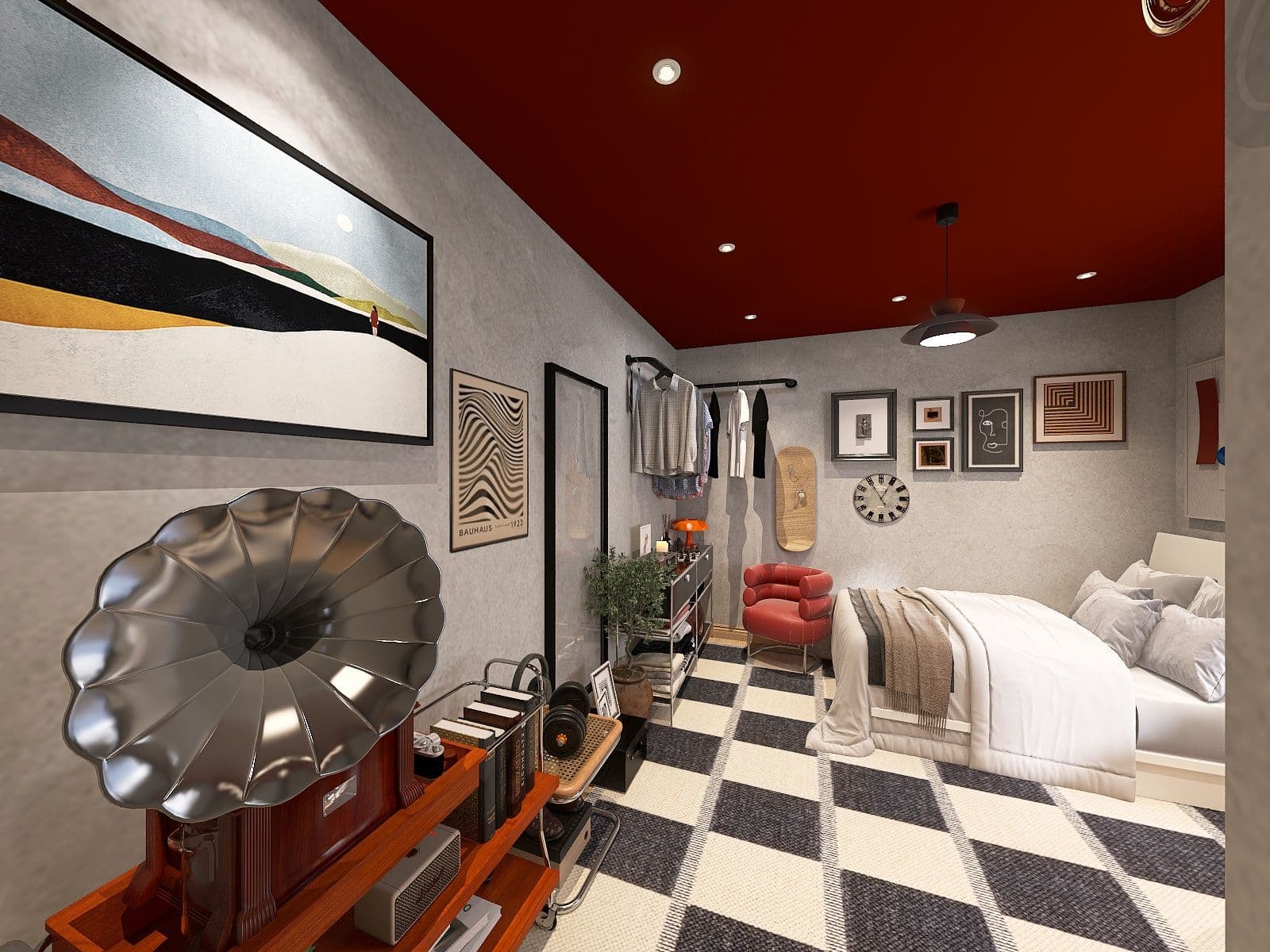 Wiesbaden 2026 – Schlafzimmer, Ansicht 1