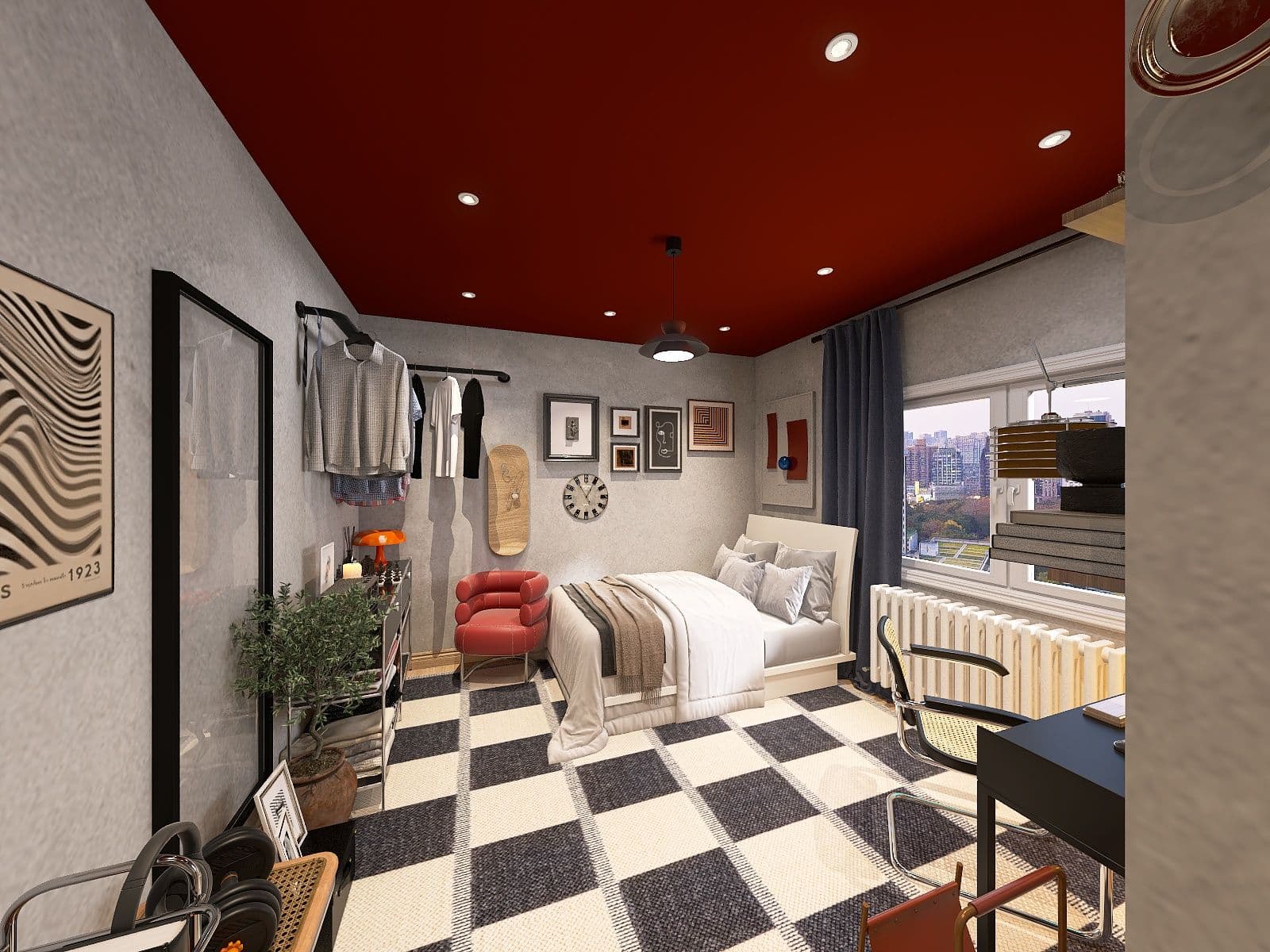 Wiesbaden 2026 – Schlafzimmer, Ansicht 2